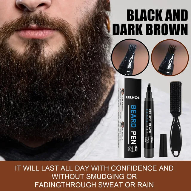 "BEARD PEN - ¡Rellena tu Barba con Perfección y Consigue el Look que Siempre Soñaste!"
