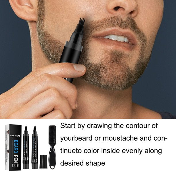 "BEARD PEN - ¡Rellena tu Barba con Perfección y Consigue el Look que Siempre Soñaste!"