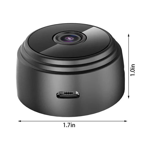 🔥 SpyVision 360° Ultra HD – Compacta, con WiFi y Visión Día/Noche
